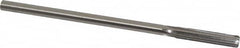 Made in USA - 0.355" High Speed Steel 6 Flute Chucking Reamer - Straight Flute, 0.3105" Straight Shank, 1-3/4" Flute Length, 7" OAL - Exact Tooling