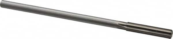 Made in USA - 0.36" High Speed Steel 6 Flute Chucking Reamer - Exact Tooling