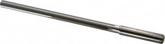 Made in USA - 0.381" High Speed Steel 6 Flute Chucking Reamer - Exact Tooling