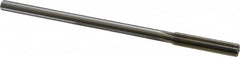 Made in USA - 0.382" High Speed Steel 6 Flute Chucking Reamer - Straight Flute, 0.3105" Straight Shank, 1-3/4" Flute Length, 7" OAL - Exact Tooling