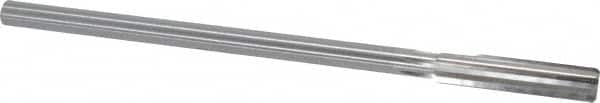 Made in USA - 0.387" High Speed Steel 6 Flute Chucking Reamer - Straight Flute, 0.3105" Straight Shank, 1-3/4" Flute Length, 7" OAL - Exact Tooling