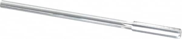 Made in USA - 0.388" High Speed Steel 6 Flute Chucking Reamer - Straight Flute, 0.3105" Straight Shank, 1-3/4" Flute Length, 7" OAL - Exact Tooling