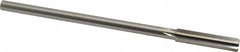 Made in USA - 0.39" High Speed Steel 6 Flute Chucking Reamer - Exact Tooling