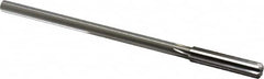 Made in USA - 0.395" High Speed Steel 6 Flute Chucking Reamer - Exact Tooling