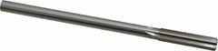 Made in USA - 0.428" High Speed Steel 6 Flute Chucking Reamer - Straight Flute, 0.373" Straight Shank, 1-3/4" Flute Length, 7" OAL - Exact Tooling