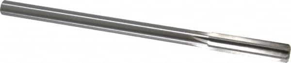 Made in USA - 0.432" High Speed Steel 6 Flute Chucking Reamer - Exact Tooling