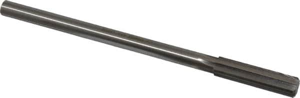 Made in USA - 0.45" High Speed Steel 6 Flute Chucking Reamer - Exact Tooling