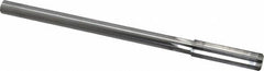Made in USA - 0.451" High Speed Steel 6 Flute Chucking Reamer - Straight Flute, 0.373" Straight Shank, 1-3/4" Flute Length, 7" OAL - Exact Tooling
