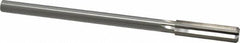 Made in USA - 0.459" High Speed Steel 6 Flute Chucking Reamer - Straight Flute, 0.373" Straight Shank, 1-3/4" Flute Length, 7" OAL - Exact Tooling