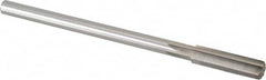 Made in USA - 0.46" High Speed Steel 6 Flute Chucking Reamer - Exact Tooling
