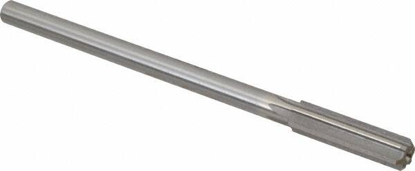 Made in USA - 0.466" High Speed Steel 6 Flute Chucking Reamer - Exact Tooling