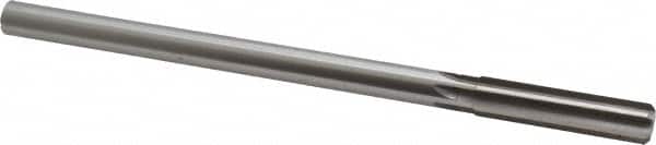 Made in USA - 0.481" High Speed Steel 6 Flute Chucking Reamer - Exact Tooling