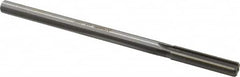Made in USA - 0.484" High Speed Steel 6 Flute Chucking Reamer - Exact Tooling