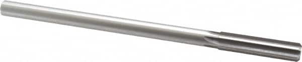 Made in USA - 0.492" High Speed Steel 6 Flute Chucking Reamer - Exact Tooling