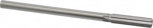 Made in USA - 0.493" High Speed Steel 6 Flute Chucking Reamer - Exact Tooling