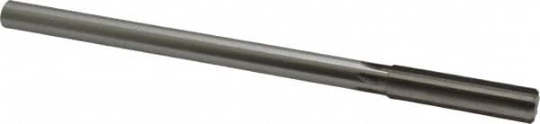 Made in USA - 0.496" High Speed Steel 6 Flute Chucking Reamer - Exact Tooling