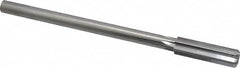 Made in USA - 0.577" High Speed Steel Chucking Reamer - Exact Tooling