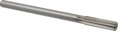 Made in USA - 0.642" High Speed Steel Chucking Reamer - Straight Flute, Straight Shank - Exact Tooling