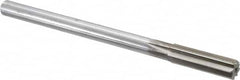 Made in USA - 0.648" High Speed Steel Chucking Reamer - Exact Tooling