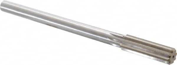 Made in USA - 0.668" High Speed Steel Chucking Reamer - Exact Tooling