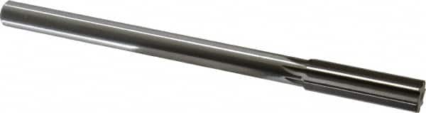 Made in USA - 0.673" High Speed Steel Chucking Reamer - Exact Tooling
