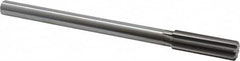 Made in USA - 0.69" High Speed Steel 8 Flute Chucking Reamer - Exact Tooling