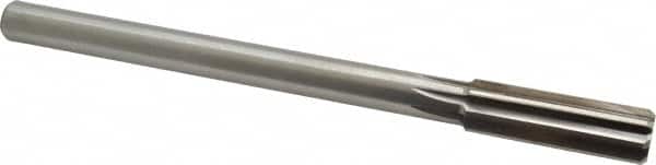 Made in USA - 0.786" High Speed Steel Chucking Reamer - Straight Flute, Straight Shank - Exact Tooling