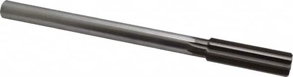 Made in USA - 0.798" High Speed Steel Chucking Reamer - Straight Flute, Straight Shank - Exact Tooling