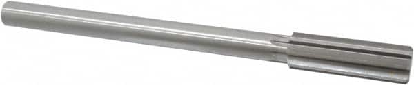 Made in USA - 0.814" High Speed Steel 8 Flute Chucking Reamer - Exact Tooling