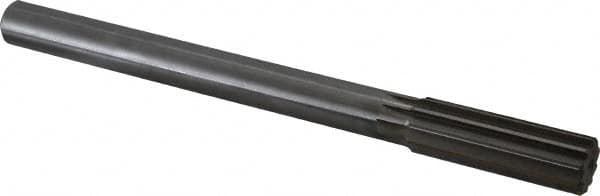 Made in USA - 0.858" High Speed Steel Chucking Reamer - Exact Tooling