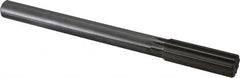 Made in USA - 0.858" High Speed Steel Chucking Reamer - Exact Tooling
