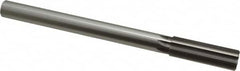 Made in USA - 0.876" High Speed Steel 8 Flute Chucking Reamer - Exact Tooling