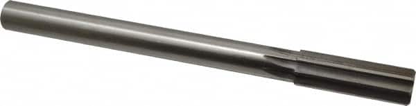 Made in USA - 0.892" High Speed Steel Chucking Reamer - Straight Flute, Straight Shank - Exact Tooling