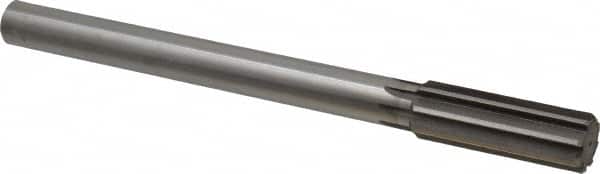 Made in USA - 0.907" High Speed Steel Chucking Reamer - Exact Tooling