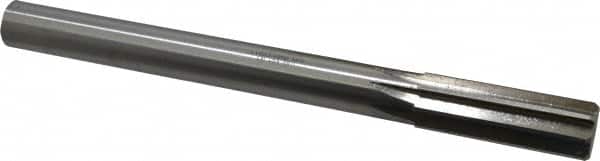 Made in USA - 0.985" High Speed Steel Chucking Reamer - Straight Flute, Straight Shank - Exact Tooling