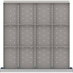 LISTA - 12-Compartment Drawer Divider Layout for 3.15" High Drawers - Exact Tooling