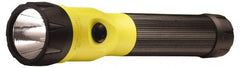Streamlight - White LED Bulb, 385 Lumens, Industrial/Tactical Flashlight - Yellow Plastic Body, 1 C NiMH Battery Included - Exact Tooling