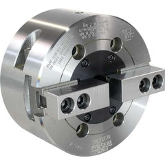 Kitagawa - Power Lathe Chucks Chuck Diameter (Decimal Inch): 6.0000 Number of Jaws: 2 - Exact Tooling