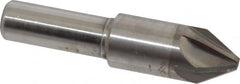 M.A. Ford - 1/2" Head Diam, 3/8" Shank Diam, 6 Flute 60° Solid Carbide Countersink - Exact Tooling