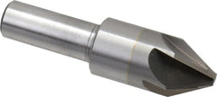 M.A. Ford - 3/4" Head Diam, 1/2" Shank Diam, 6 Flute 60° Solid Carbide Countersink - Exact Tooling