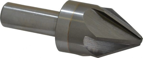 M.A. Ford - 1" Head Diam, 1/2" Shank Diam, 6 Flute 60° Solid Carbide Countersink - Exact Tooling