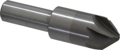 M.A. Ford - 3/4" Head Diam, 1/2" Shank Diam, 6 Flute 82° Solid Carbide Countersink - Exact Tooling
