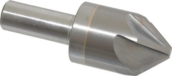 M.A. Ford - 1" Head Diam, 1/2" Shank Diam, 6 Flute 82° Solid Carbide Countersink - Exact Tooling