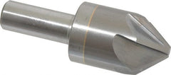 M.A. Ford - 1" Head Diam, 1/2" Shank Diam, 6 Flute 82° Solid Carbide Countersink - Exact Tooling