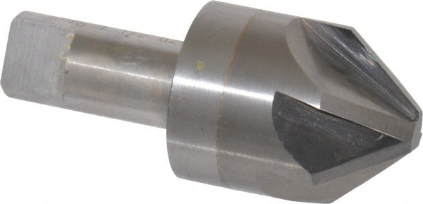 M.A. Ford - 1-1/2" Head Diam, 3/4" Shank Diam, 6 Flute 82° Solid Carbide Countersink - Exact Tooling