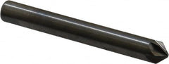 M.A. Ford - 1/4" Head Diam, 1/4" Shank Diam, 6 Flute 90° Solid Carbide Countersink - Exact Tooling