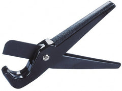 Made in USA - 1-1/4" Pipe Capacity, Tube & Pipe Cutter - Cuts Plastic Pipe and Hose, Use with 1-1/4 Inch Plastic Pipe - Exact Tooling