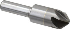 M.A. Ford - 5/8" Head Diam, 3/8" Shank Diam, 6 Flute 90° Solid Carbide Countersink - Exact Tooling