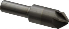 M.A. Ford - 3/4" Head Diam, 1/2" Shank Diam, 6 Flute 90° Solid Carbide Countersink - Exact Tooling