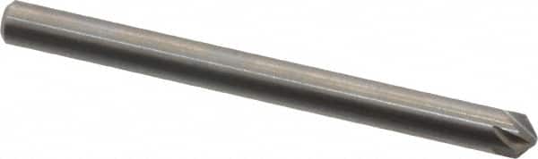 M.A. Ford - 1/8" Head Diam, 1/8" Shank Diam, 6 Flute 100° Solid Carbide Countersink - Exact Tooling